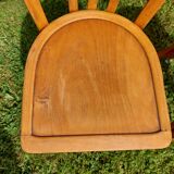 6 sanded bistro chairs