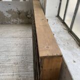 Meuble de métier pin à cases XL 250cm