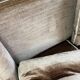 SOFA / SOFA / THREE SEATER VINTAGE IN VELVET WITH FRINGES
