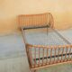 Vintage rattan bed 1960