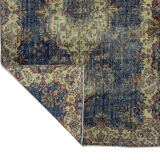 Anatolian handmade vintage rug 262 cm x 152 cm