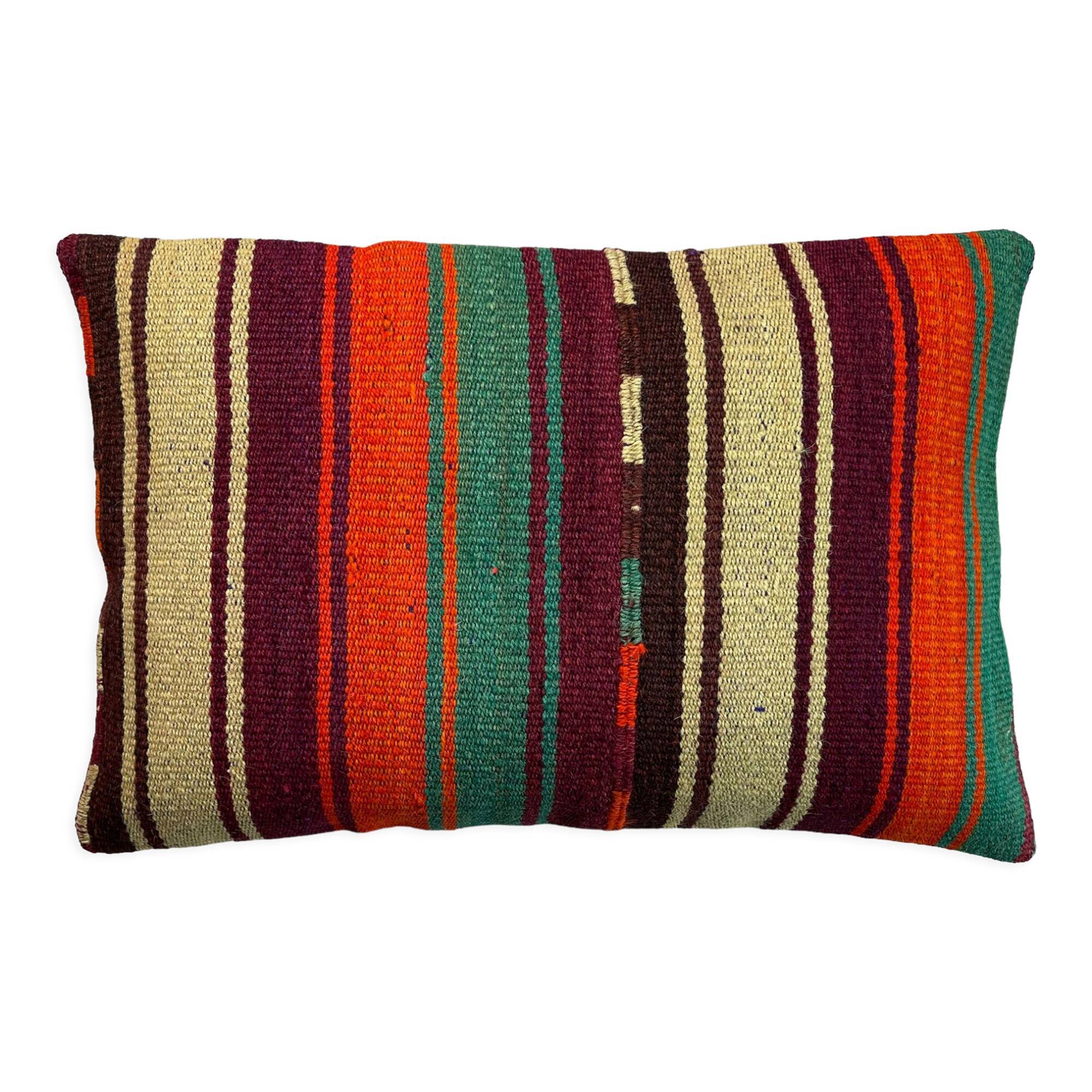 Vintage turkish handmade cushion cover , 40 x 60 cm
