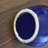 Blue pitcher