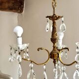 Chandelier with tassels
