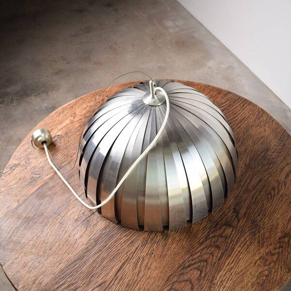 Lampe à suspension Calotta du milieu du siècle par Elio Martinelli