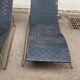2 vinyl garden loungers from the 1960s