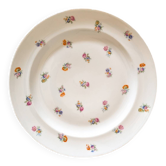 Plat rond porcelaine de Limoges Georges Boyer D28,5cm