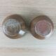 2 small stoneware bowls