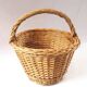 Panier rotin clair