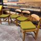 Set of 4 chairs model "Véronique" - Guillerme & Chambron