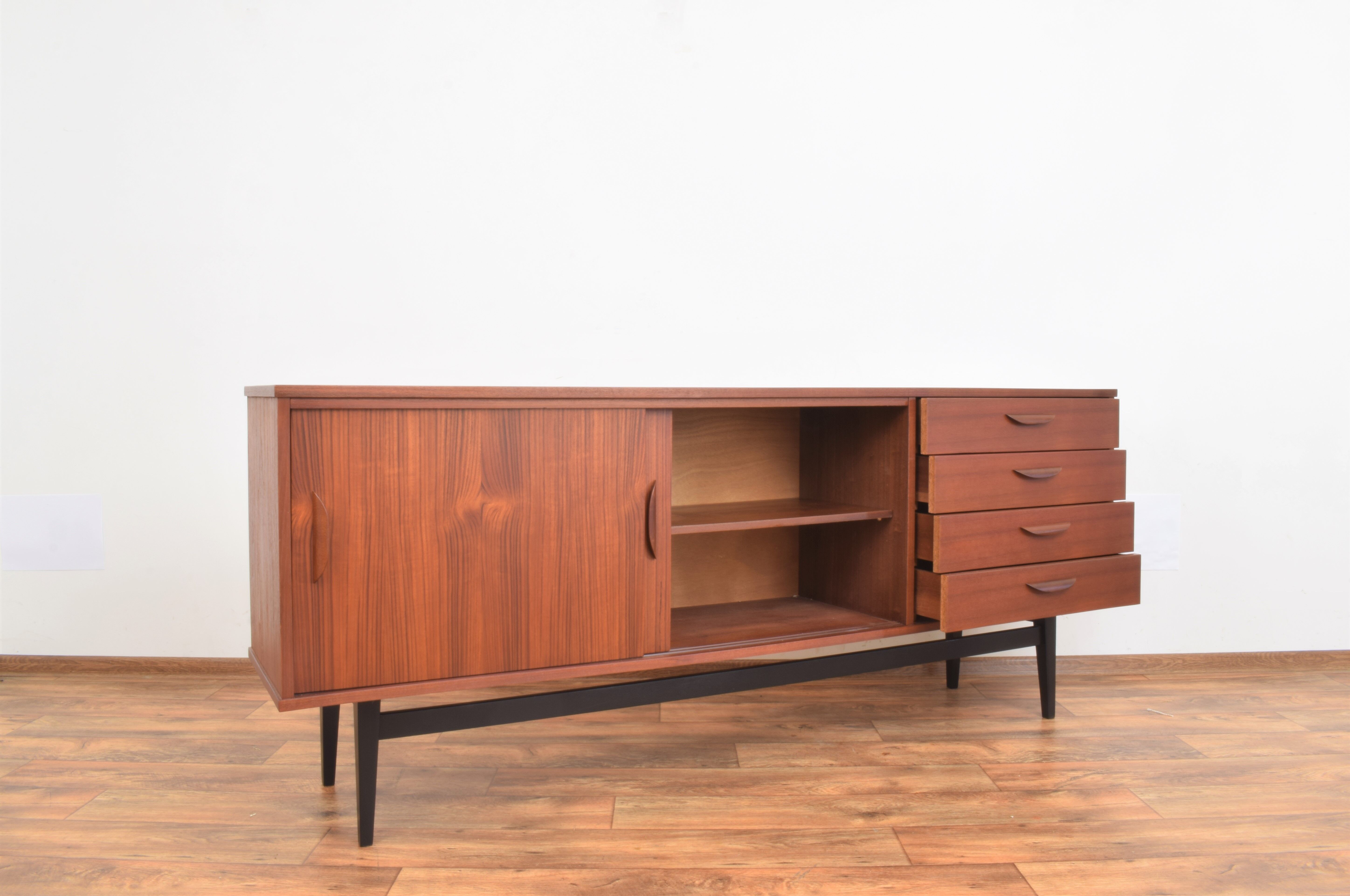 Mid-Century German Teak Sideboard, 1960s.