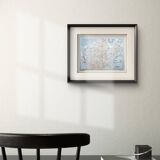 Nîmes, Gard, original plan printed in 1906.