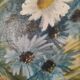 Oil painting on canvas "Country spray with poppies" 1910 signed