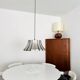 Metal Pendant Lamp by Elio Martinelli for Martinelli Luce