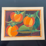 Gouache pumpkins Maïté Bournoud Schorp