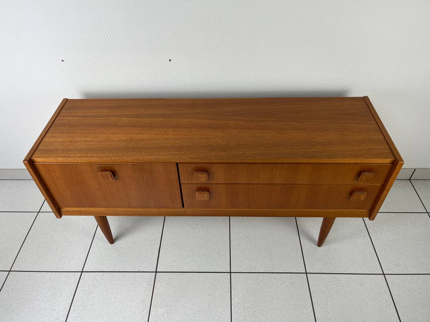 Scandinavian sideboard, teak TV unit.
