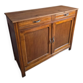 French country buffet, rustic kitchen furniture, wooden buffet, circa 1930–1950.