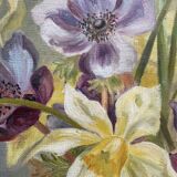 Ancient floral tableau