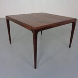 Rosewood coffee table by Johannes Andersen for CFC Silkeborg, Denmark, 1950s.