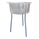 Ikea retro vintage plexiglass side table 40x59 cm