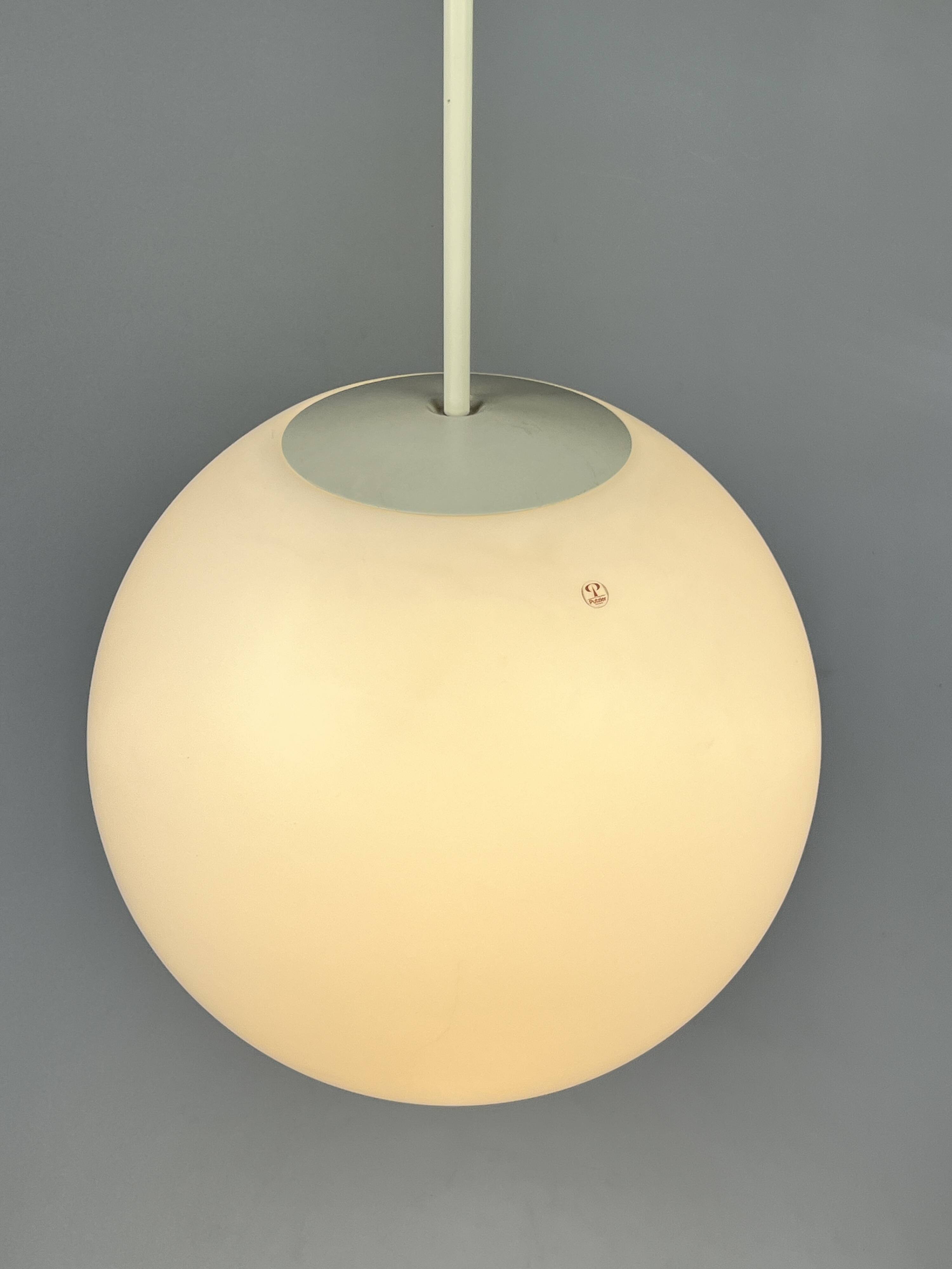 Vintage XL Bulb Lamp / Hanging Lamp, Peill and Putzler, Germany 1970s