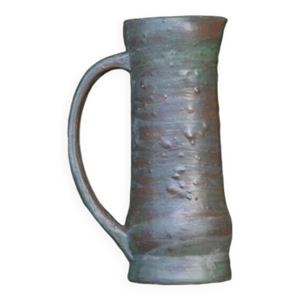 Flamed sandstone pitcher, flamed sandstone vase, Warluis pottery, jug, kitchen, collection, interior decor