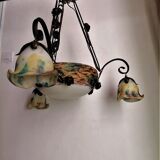 Chandelier, art deco