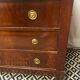 Commode Empire, époque début du XIXe siècle en bois de placage acajou