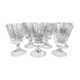 Set of 6 wine glasses cristallerie lorraine