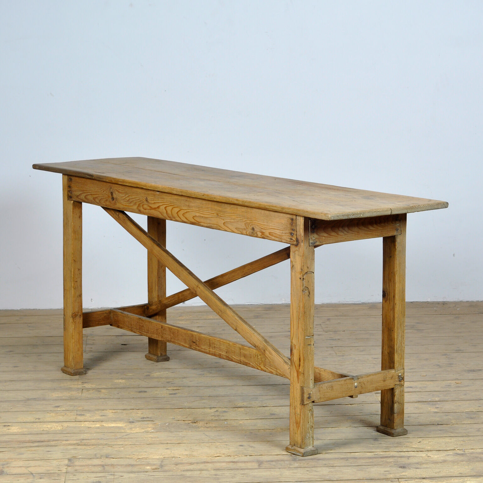 Pine hallway table, circa 1930