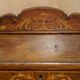 Victorian Davenport desk in hardwood and leather