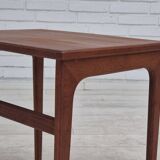 1970s, Danish side table, solid teak wood, original condition.