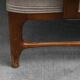 Fauteuil en tissu attribué à Paolo Buffa, style moderniste vintage des années 1950