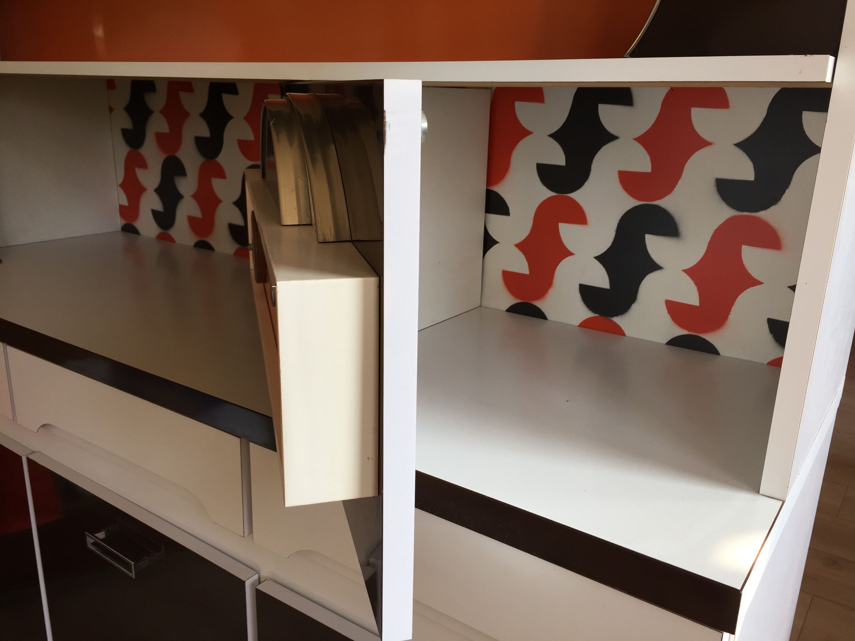 Formica and Chrome 1970 buffet