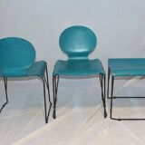 Dining Chairs, Italy, 1970s, Set of 3