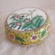 Old Chinese enamelled copper box.