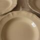 Lot 10 hollow plates Digoin Sarreguemines Faïence hatch
