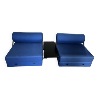 Set of four "Todo Modo" armchairs, JM Willmotte, 1993, publisher TECNO