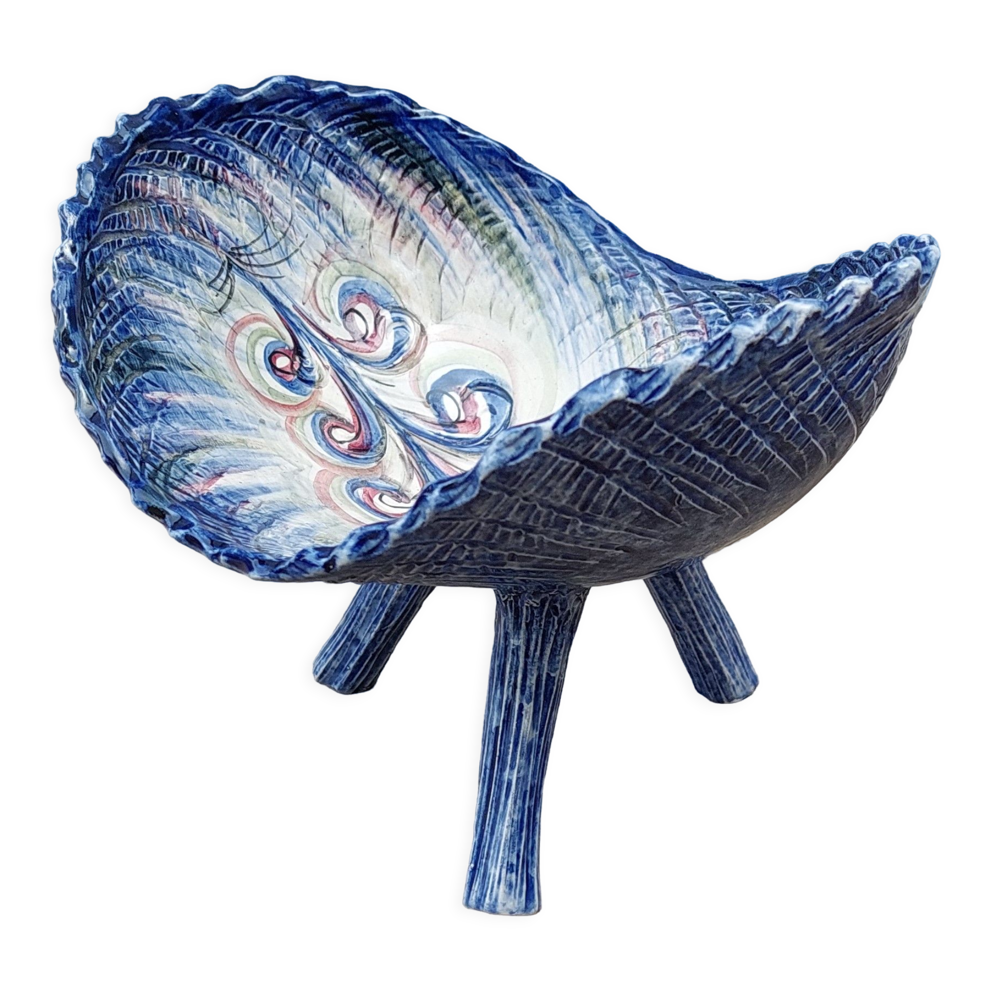 empty tripod pocket Faience Leray Rochefort