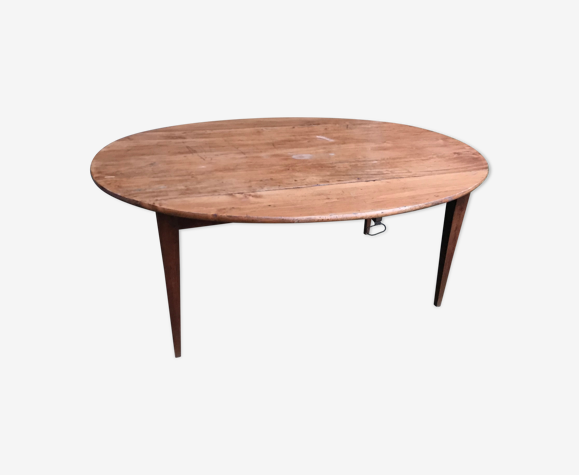 Oval Shaped Farm Table Selency Oval Shaped Farm Table Selency, Oval Farm Table
