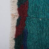 Vintage Turkish Oushak Handwoven Rug 115x126 cm