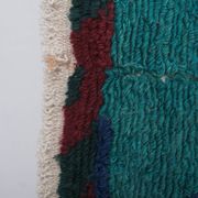 Tapis vintage turc de oushak tissé à la main 115x126 cm