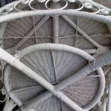 Peacock Rattan Roundtable 1960