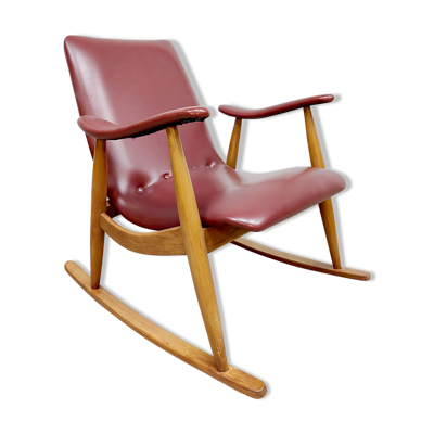 Rocking-chair design Louis Van Teeffelen, Webe