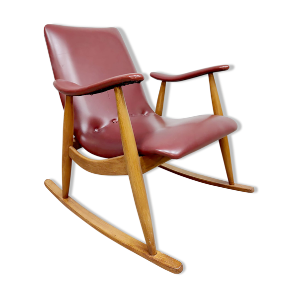 Rocking-chair design Louis Van Teeffelen, Webe