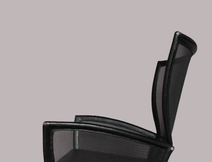 Vintage Leather Armchair by Paolo Nava, Italy, 1970s