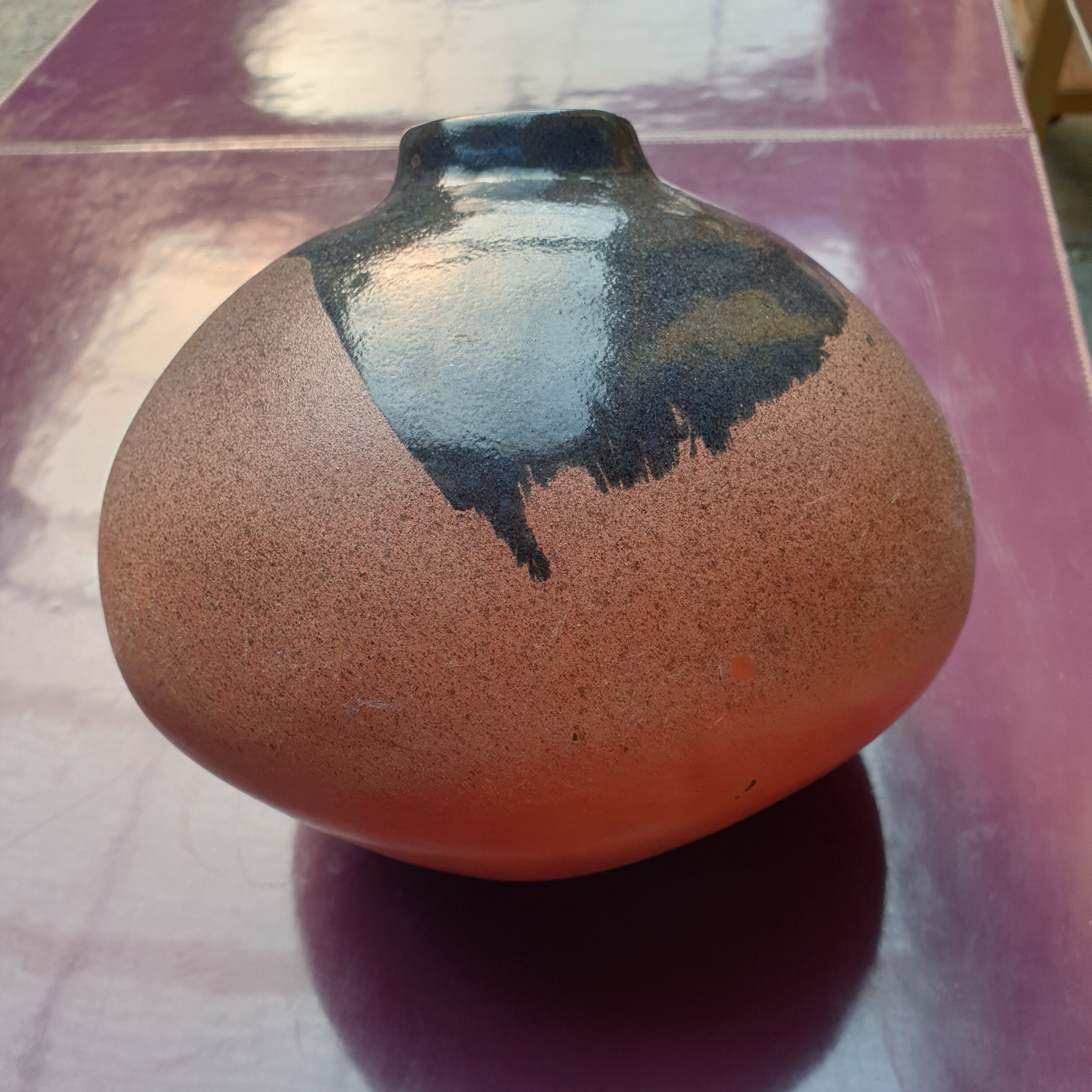 Vintage Ceramics Drop Ball Vase 1960