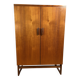 Armoire Batchelor en teck rétro vintage du milieu du siècle, plan G – Quadrille 1960