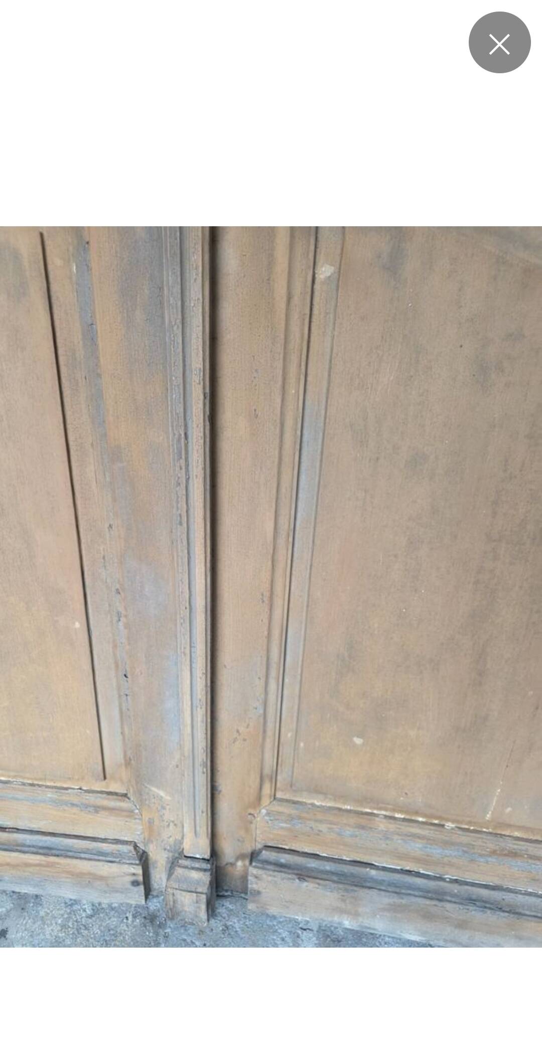 Pair of old Art Nouveau doors