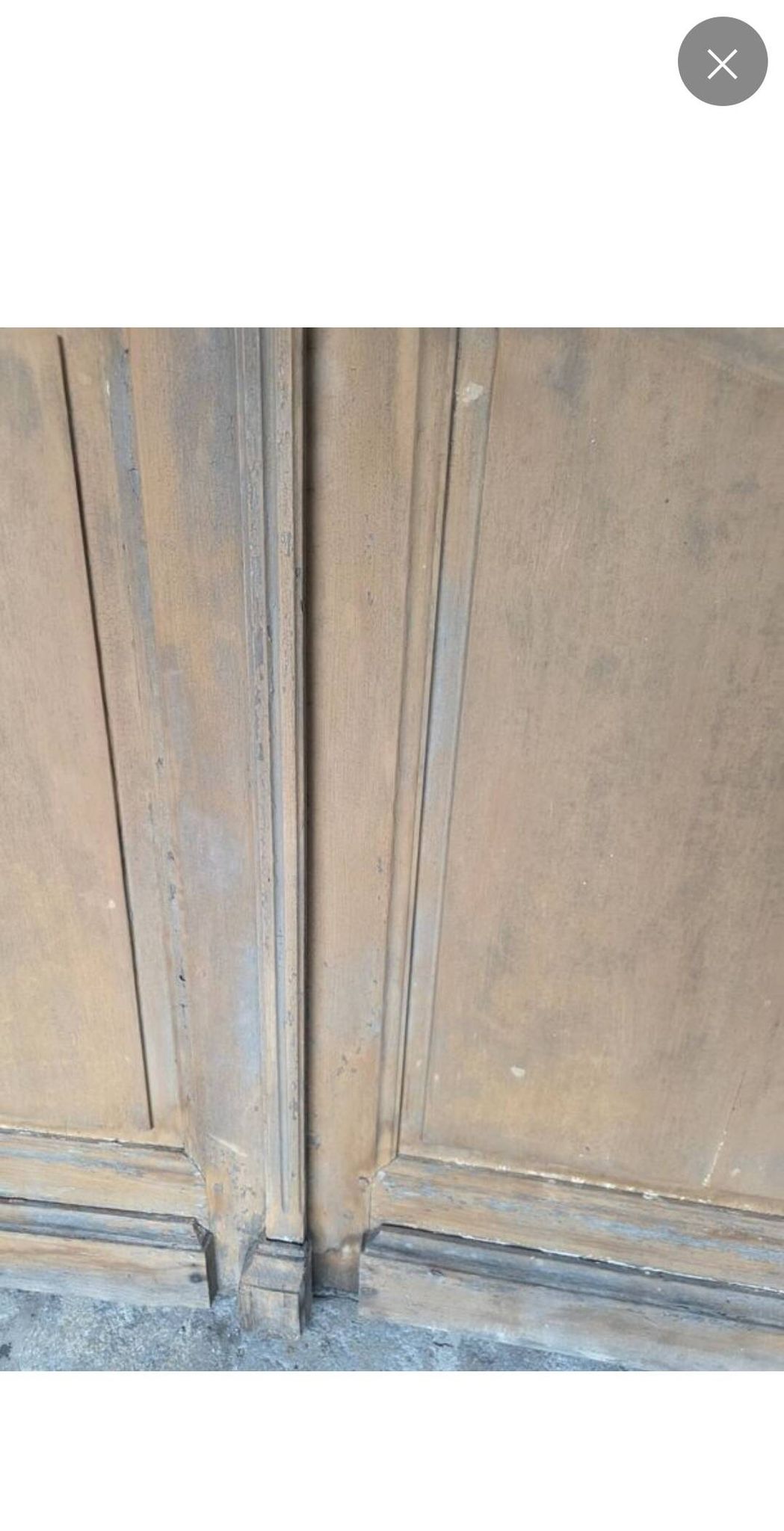 Paire de portes art nouveau anciennes